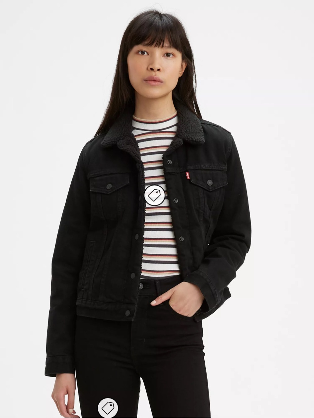 EUC Levi’s Original Sherpa Trucker Jacket